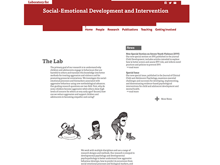 Laboratory for Social-Emotional Development and Intervention, University of Toronto
